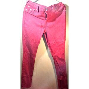 True Religion Womens Super Skinny Size 32 Jeans Red